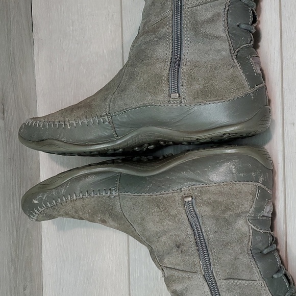 The North Face Womens Primaloft Leases 200 gram insulation Suede boots shoes 8.5 - Picture 8 of 14